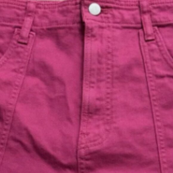 Brand New Pilcro Slouchy Frayed Denim Shorts - Picture 10 of 10